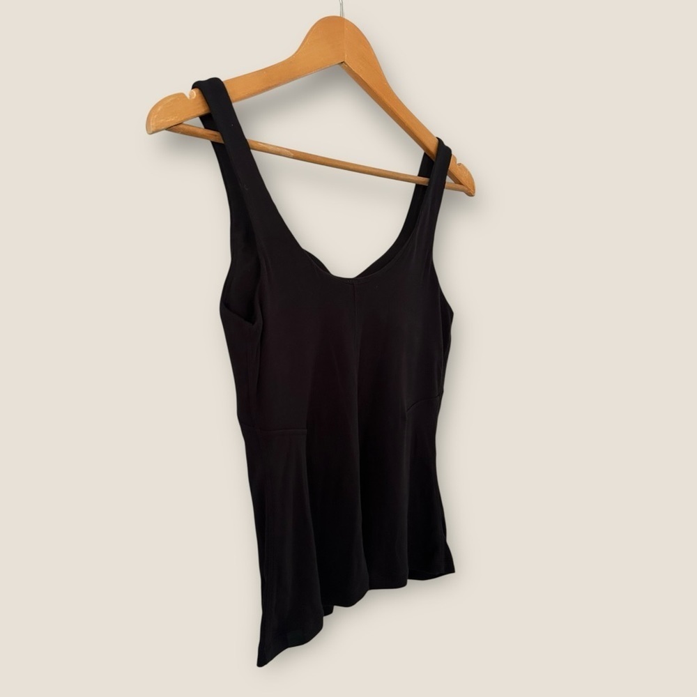Lululemon Black Ribbed Micro-Modal Tank Top - Picture 9 of 12